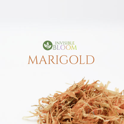 Marigold Petals • Calendula officinalis • 100% Organic • Leaf Enhancement